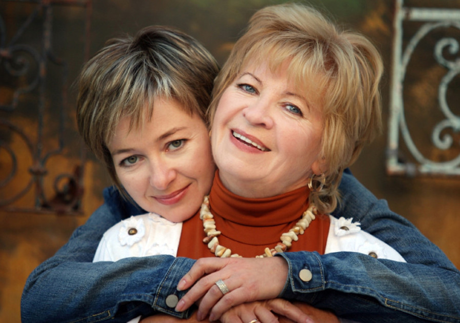 Mother and daughter