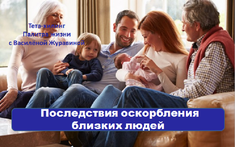 Последствия оскорбления близких людей